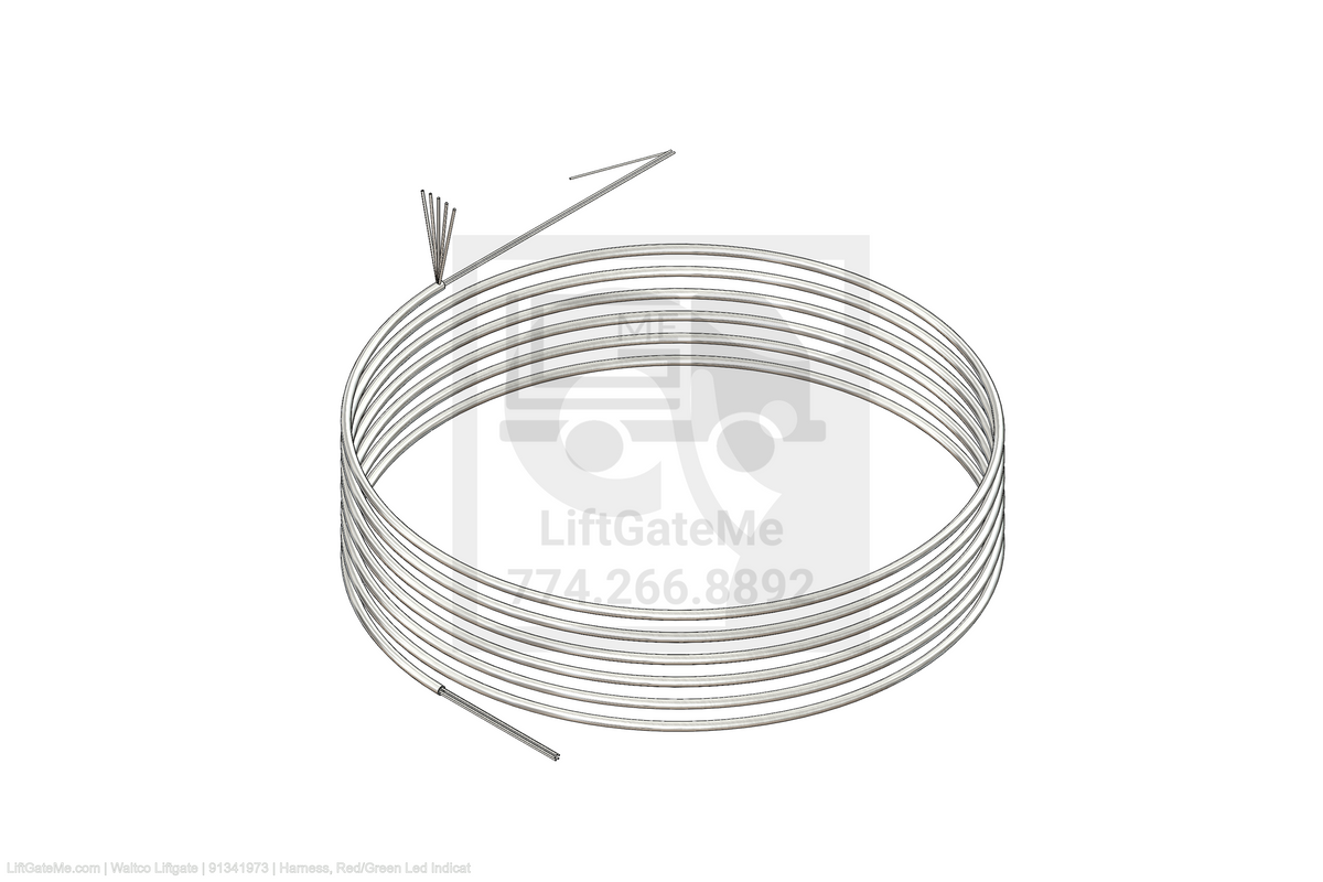 This is an image for a Waltco liftgate Harness, Red/Green Led Indicat