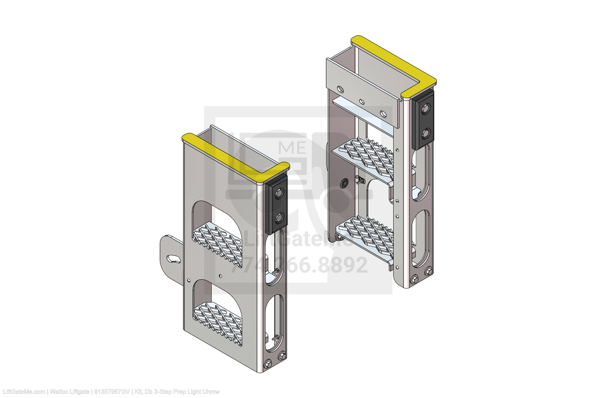 This is an image for a Waltco liftgate Kit, Db 3-Step Prep Light Uhmw