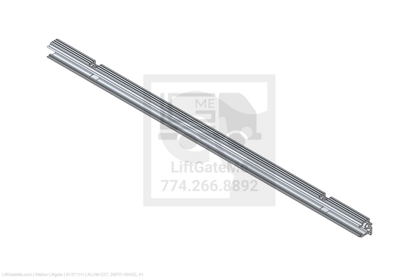 Waltco Liftgate Part Number 91371111 | alum ext, 3wfr hinge, 41