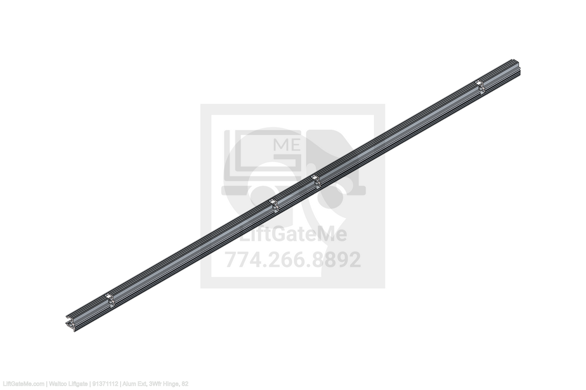 This is an image for a Waltco liftgate Alum Ext, 3Wfr Hinge, 82