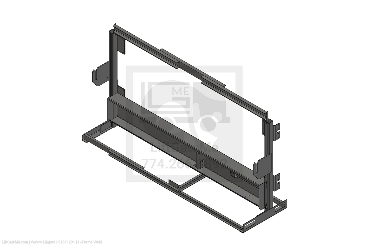 This is an image for a Waltco liftgate H-Frame Weld