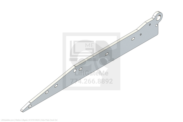 This is an image for a Waltco liftgate Side Plate Deck Ext