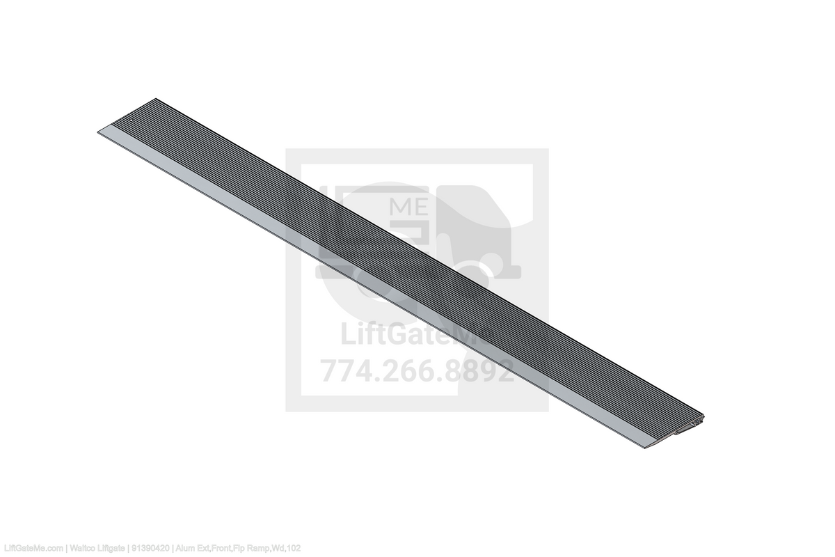 This is an image for a Waltco liftgate Alum Ext,Front,Flp Ramp,Wd,102