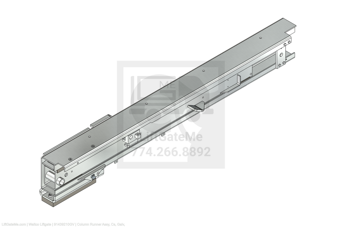 This is an image for a Waltco liftgate Column Runner Assy, Cs, Galv,