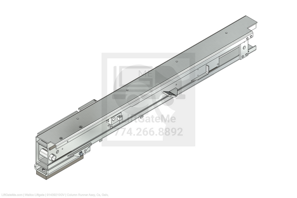 This is an image for a Waltco liftgate Column Runner Assy, Cs, Galv,