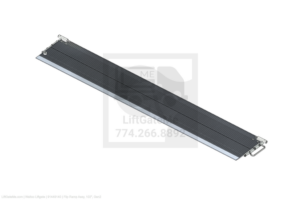 This is an image for a Waltco liftgate Flip Ramp Assy, 102
