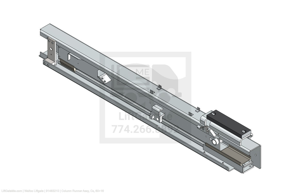 This is an image for a Waltco liftgate Column Runner Assy, Cs, 60+16