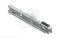 This is an image for a Waltco liftgate Column Runner Assy, Cs, 60+16