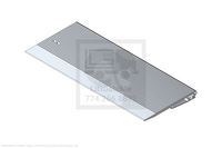 This is an image for a Waltco liftgate Alum Ext, Front, Flip Ramp, Wd