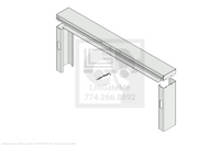 This is an image for a Waltco liftgate Kit, Standard Header, Wdv