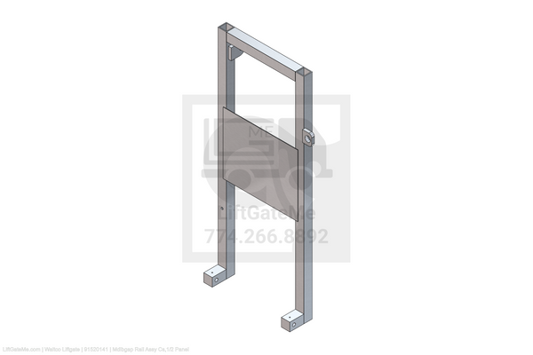 This is an image for a Waltco liftgate Mdlbgap Rail Assy Cs,1/2 Panel