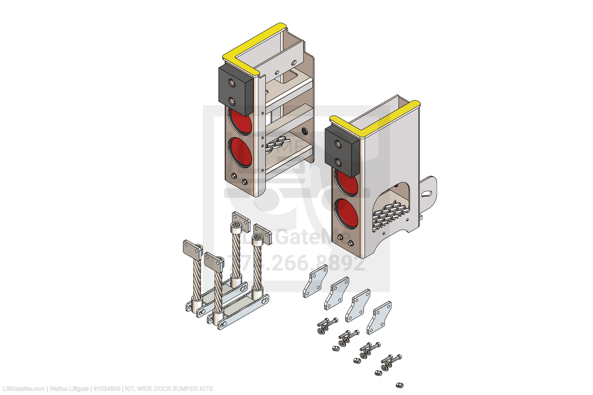 Waltco Liftgate Part Number 91524800 | kit, wide dock bumper kits