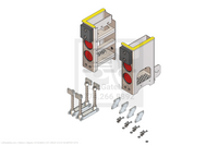 Waltco Liftgate Part Number 91524800 | kit, wide dock bumper kits