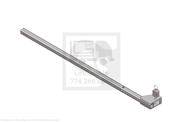This is an image for a Waltco liftgate Side Bar Weld Assembly