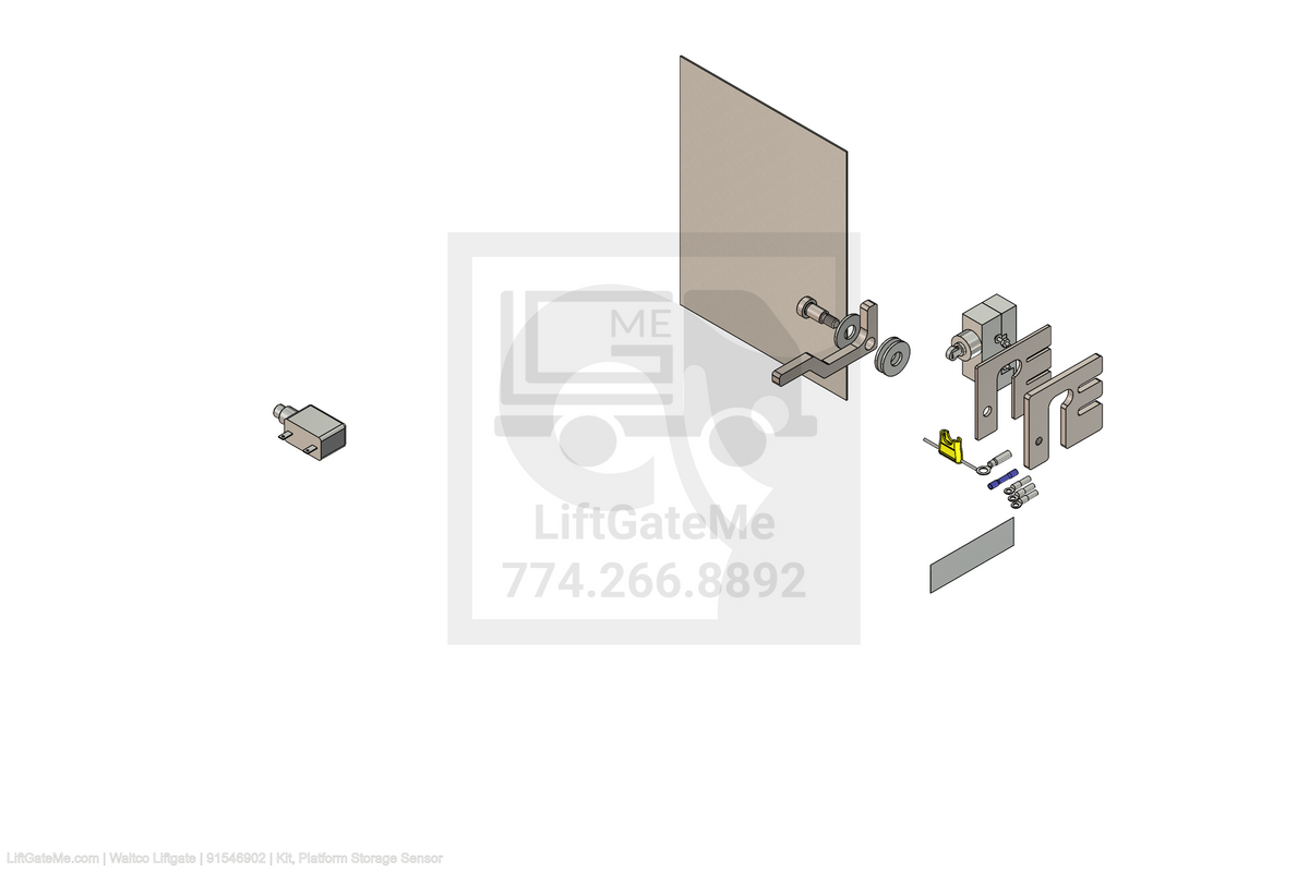 This is an image for a Waltco liftgate Kit, Platform Storage Sensor