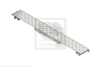 This is an image for a Waltco liftgate Bed Extension Weldment