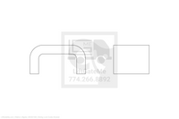 This is an image for a Waltco liftgate Sliding Lock Guide Bracket