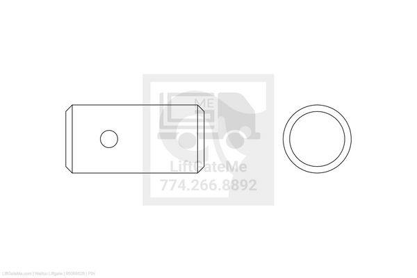 Waltco Liftgate Part Number 95068528 | pin