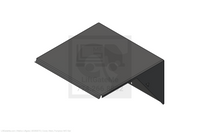 This is an image for a Waltco liftgate Cover, Weld, Pumpbox W/O Bat