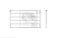 This is an image for a Waltco liftgate Deck Assembly