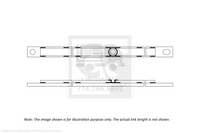 This is an image for a Waltco liftgate Lower Link Assembly