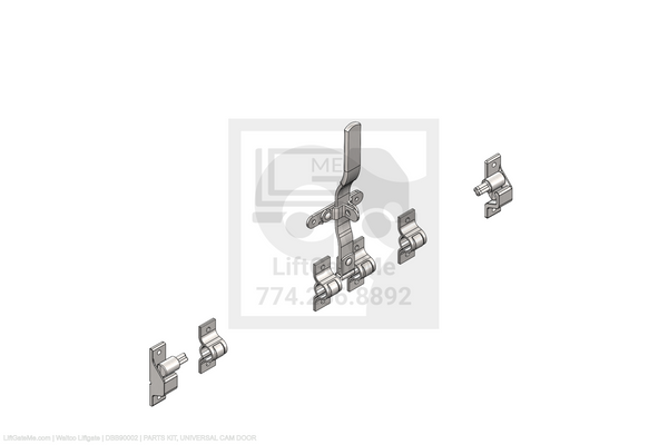 Waltco Liftgate Part Number dbb90002 | parts kit, universal cam door
