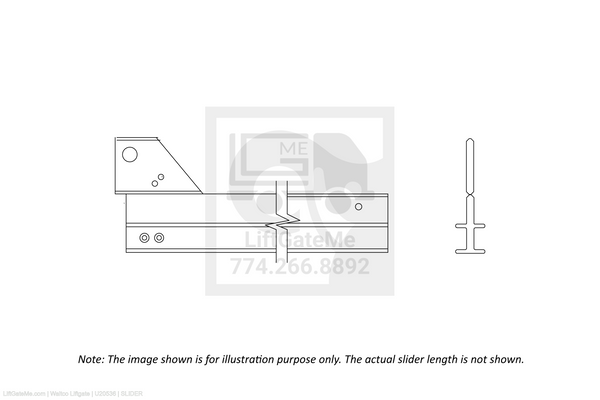 Waltco Liftgate Part Number u20536 | slider