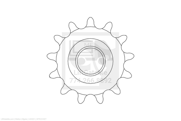 Waltco Liftgate Part Number u40201 | sprocket
