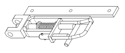 Maxon Liftgate Steel weldment for BMRW 287528-01