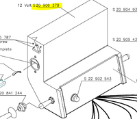 Maxon Liftgate GPS-44 Control Box S20906378