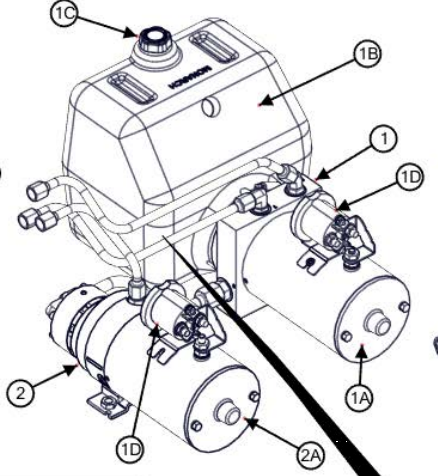 Waltco Liftgate WDV Power Unit 70427800