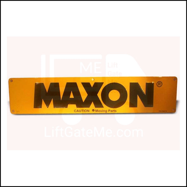 Maxon Liftgate Part 050175 is no longer valid. Contact Us.