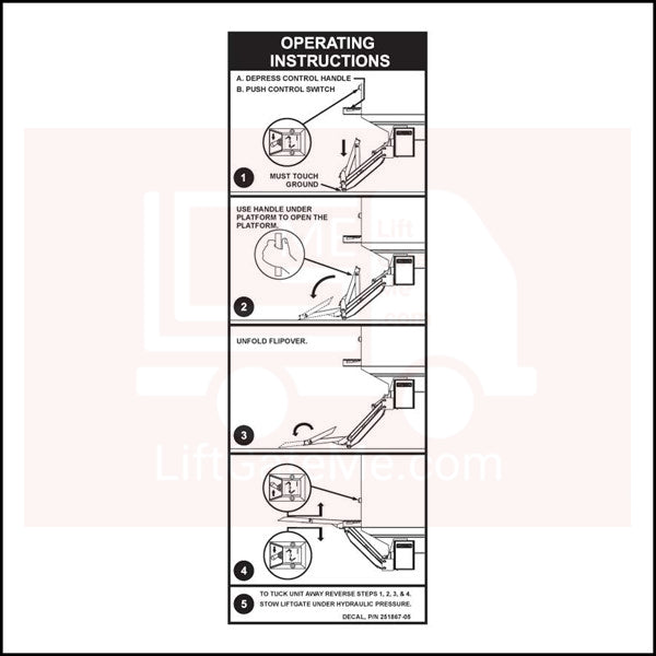 Maxon Liftgate Part 251867-05